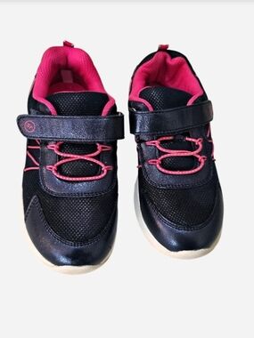 Kids Navy and Pink Athletic Sneakers